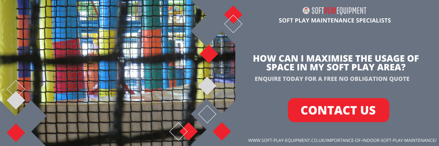 how can I maximise the usage of space in my soft play area?